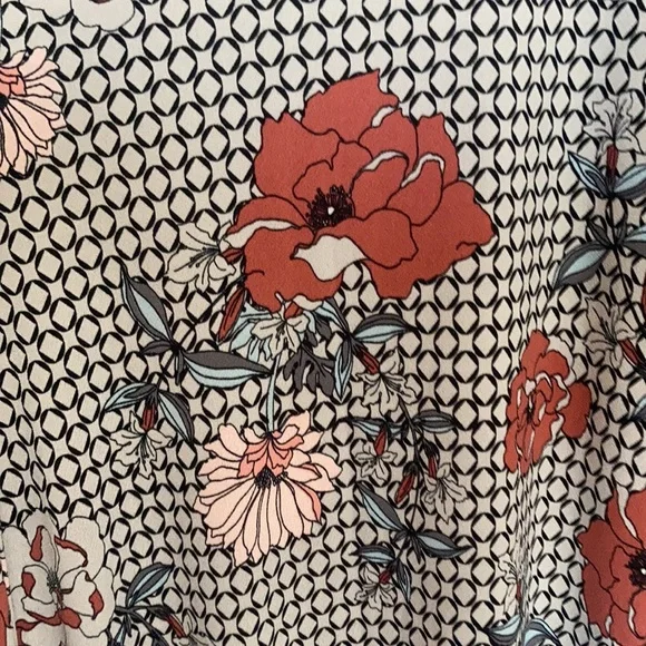 Relist8/8❌Candie’s front slit halter print maxi dress w keyhole XL jr - Picture 13 of 16